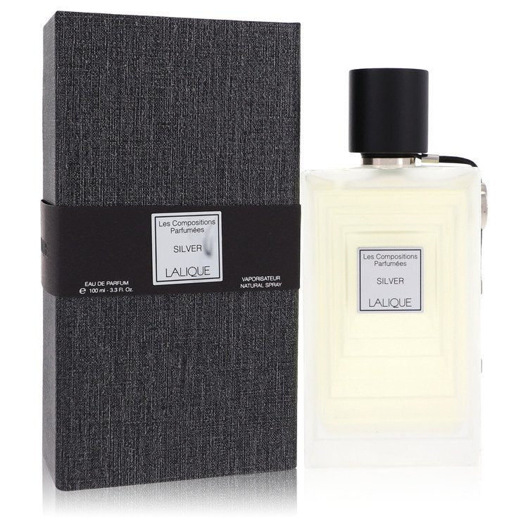 Les Compositions Parfumees Silver by Lalique Eau De Parfum Spray 3.3 oz Les Compositions Parfumees Silver by Lalique Eau De Parfum Spray 3.3 oz